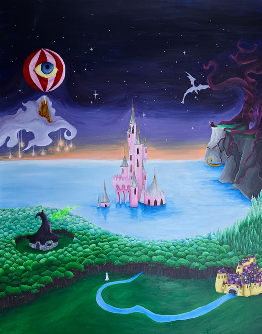 Affiche "Rêveries au bois"