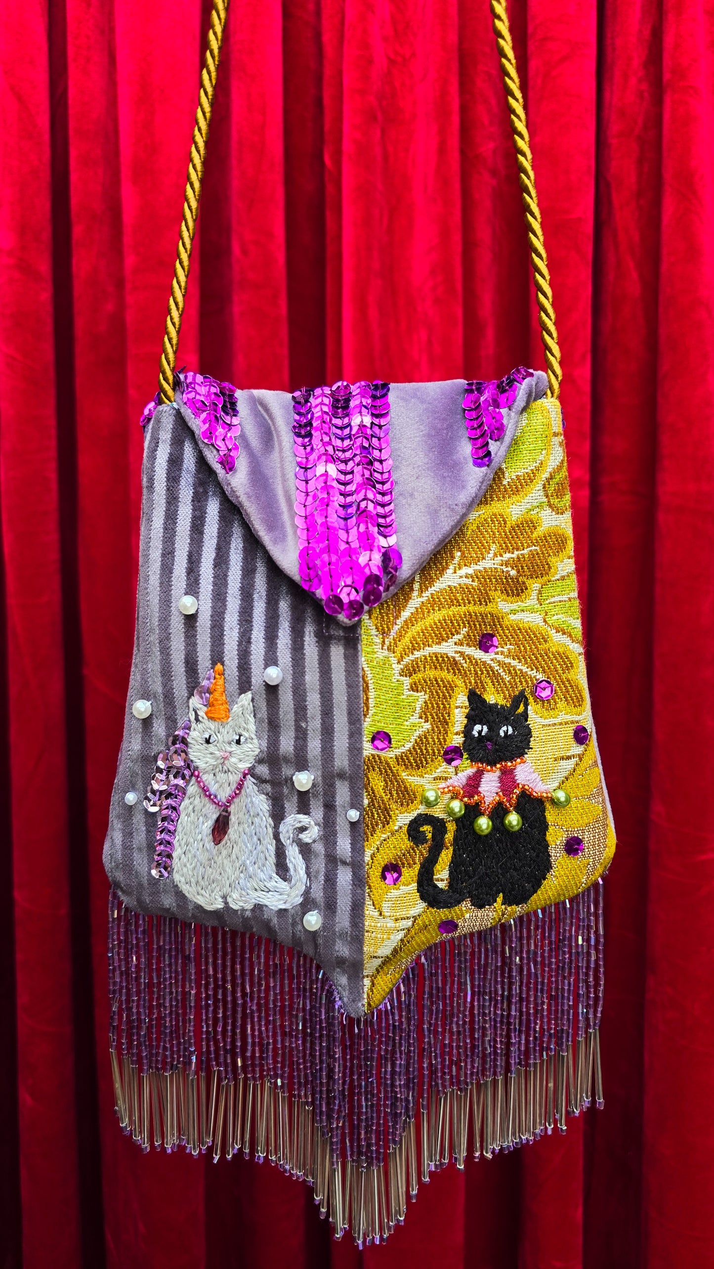 Charivari "Le sac Les petits chats en fêtes"